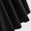 A saia midi de algodão da Edit Circle