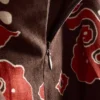 A saia midi estampada em mistura de linho da The Edit