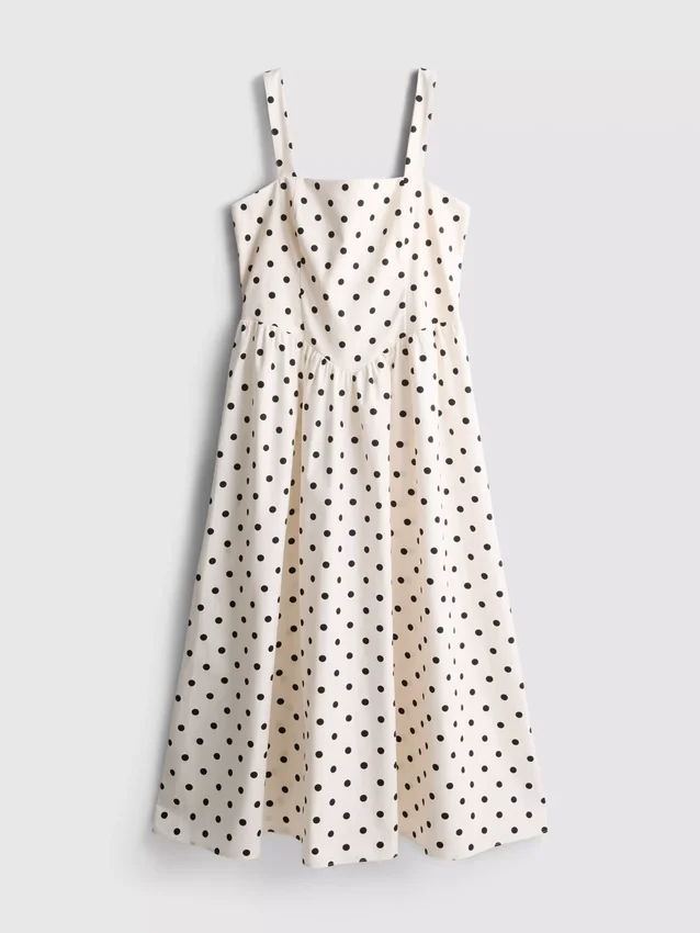 Achado fantástico | vestido midi com espartilho e decote quadrado