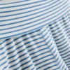 Adoro relaxar com estes calções de pijama às riscas com nervuras