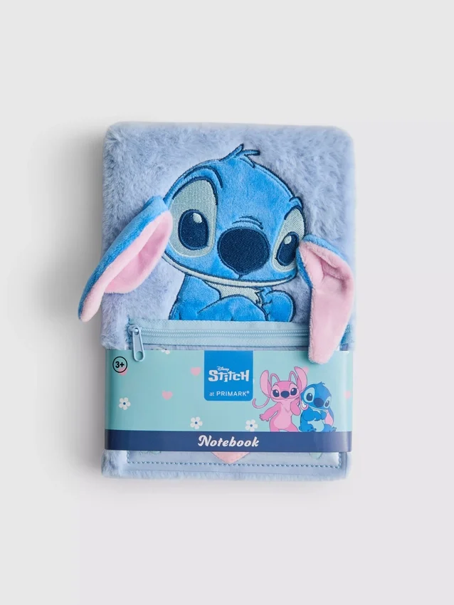 Agenda Stitch da Disney com toque suave