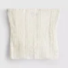 Bandeau de renda em mistura de algodão