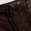 Bandeau de renda em mistura de algodão