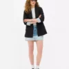 Blazer de corte descontraído
