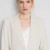 Blazer Lila de botões simples