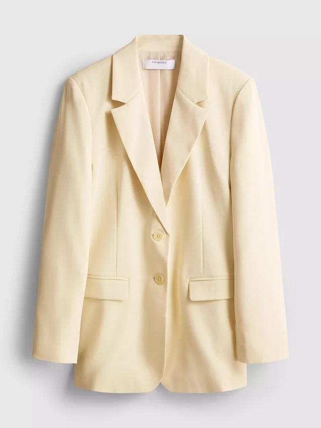 Blazer Lila de botões simples