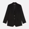 Blazer Lila de botões simples