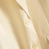 Blazer Lila de botões simples