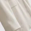 Blazer Lila de botões simples