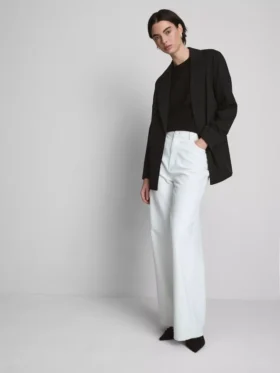 Blazer oversized de botões únicos