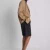 Blazer oversized de botões únicos