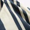 Blusa às riscas com bainha pontiaguda
