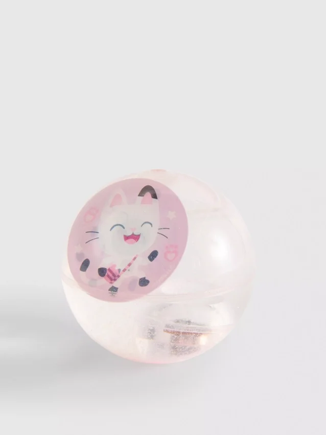 Bola saltitante com LED da «Gabby's Dollhouse»