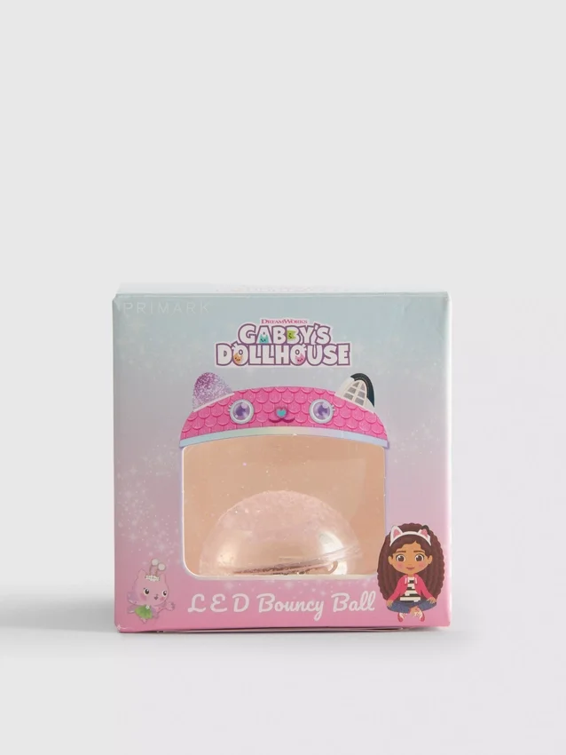 Bola saltitante com LED da «Gabby's Dollhouse»