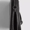 Bolsa com fecho de correr com efeito envelhecido