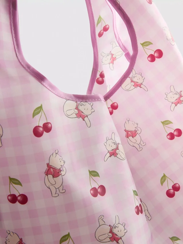 Bolsa de compras dobrável do Winnie the Pooh da Disney