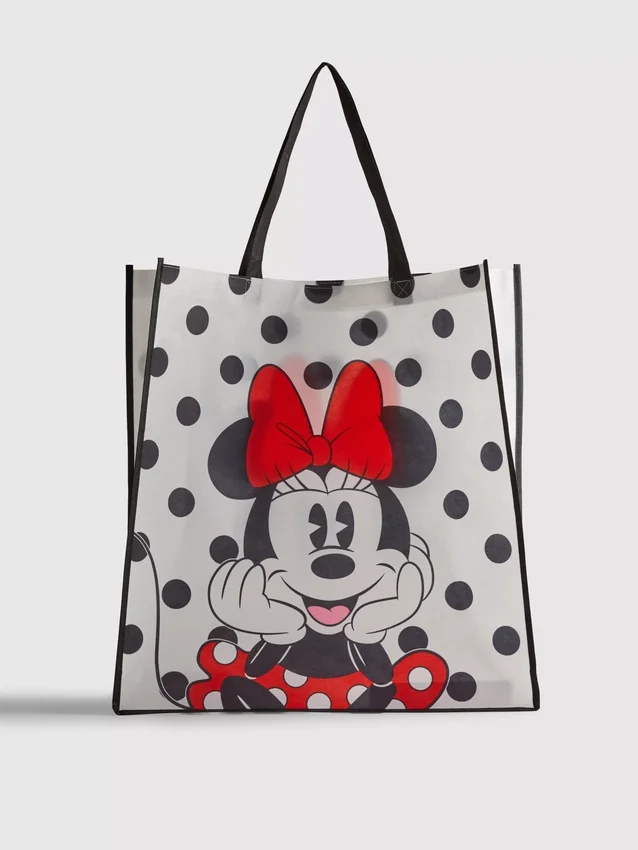 Bolsa de compras reutilizável da Minnie Mouse da Disney