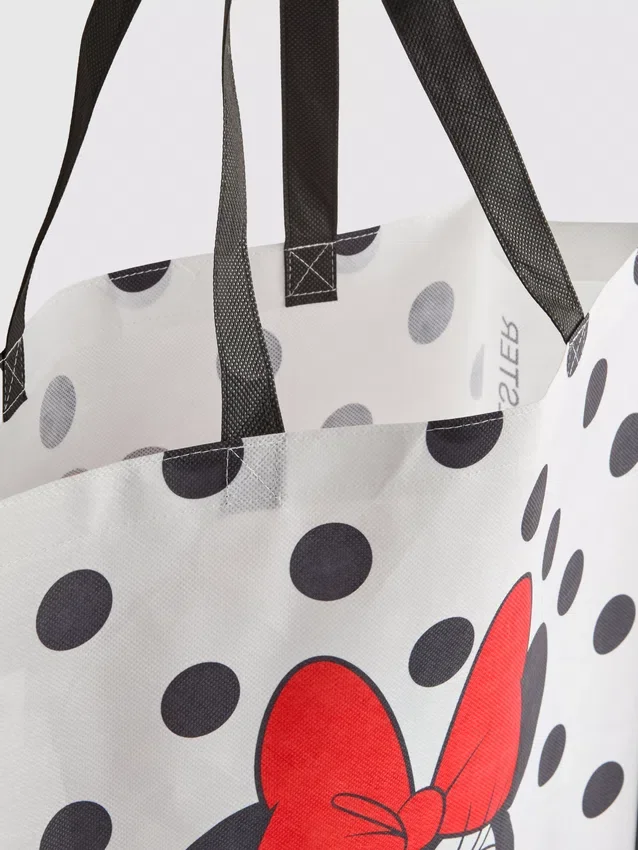 Bolsa de compras reutilizável da Minnie Mouse da Disney