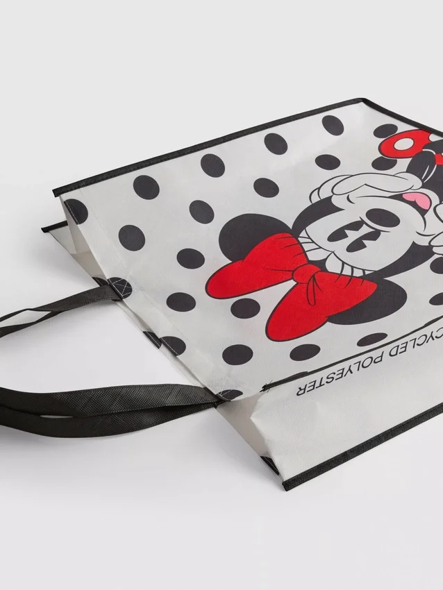 Bolsa de compras reutilizável da Minnie Mouse da Disney