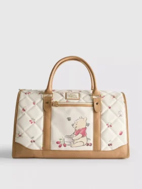 Bolsa de fim de semana acolchoada do Ursinho Pooh da Disney