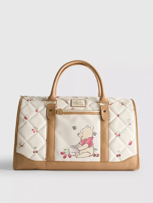 Bolsa de fim de semana acolchoada do Ursinho Pooh da Disney
