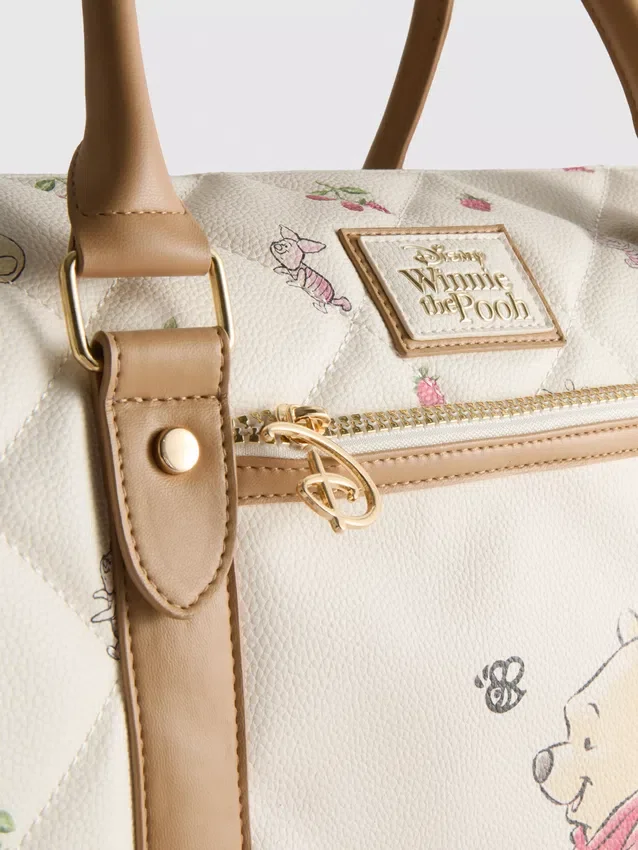Bolsa de fim de semana acolchoada do Ursinho Pooh da Disney