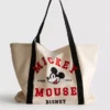 Bolsa de lona com grafismo XL do Mickey e Amigos da Disney