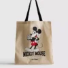 Bolsa de lona da Disney com o Mickey e os amigos