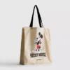 Bolsa de lona da Disney com o Mickey e os amigos
