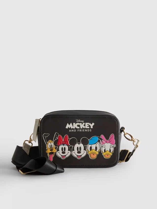 Bolsa para câmara com motivos gráficos do Mickey e dos amigos da Disney