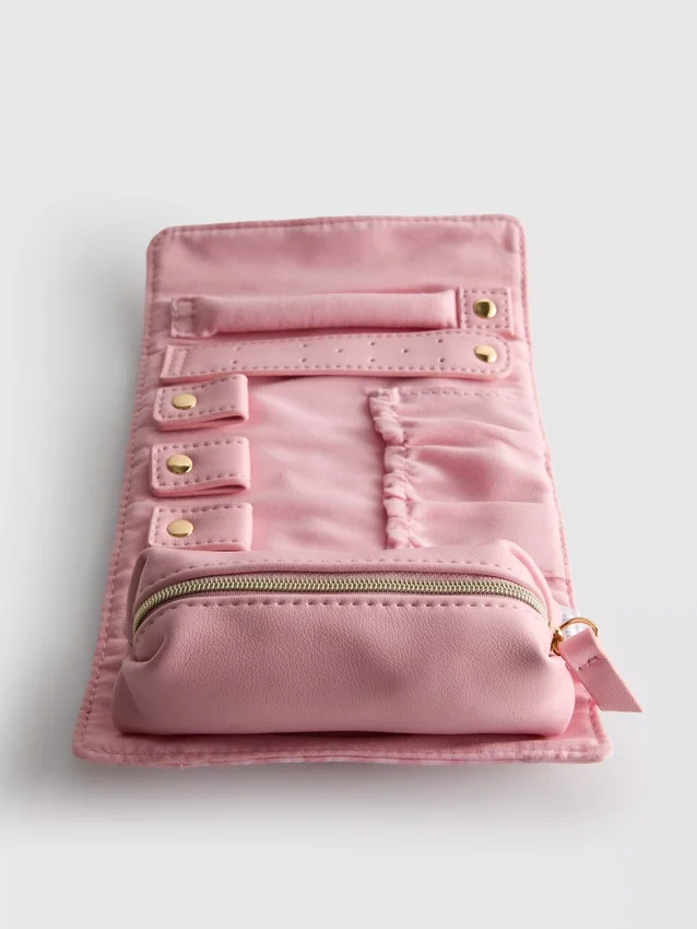 Bolsa para joias em xadrez