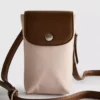 Bolsa para telemóvel em imitação de couro