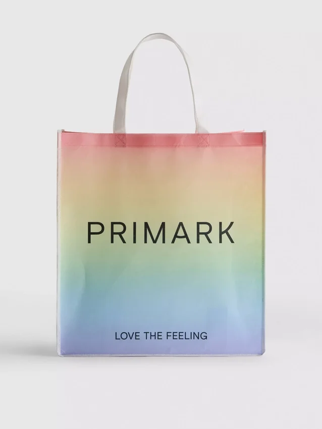 Bolsa reutilizável grande «Primark Pride»