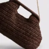 Bolsa tipo clutch em tecido