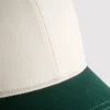 Boné de basebol bicolor