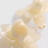 Brincos 3D florais da Paula Echevarría