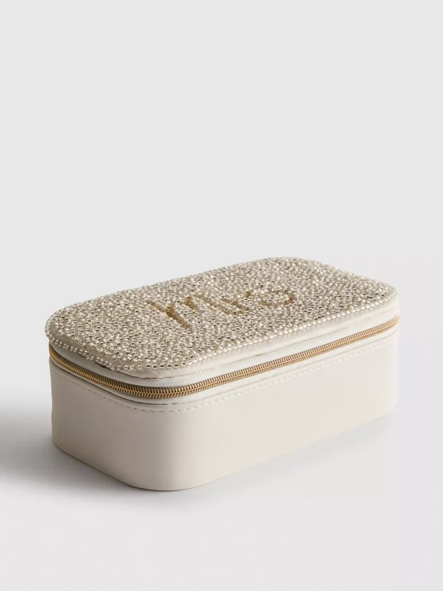 Caixa de joias decorada para noiva