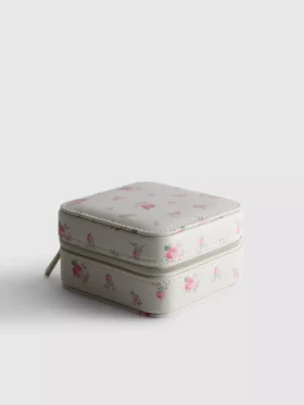 Caixa de joias estampada