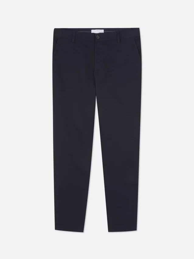 Calças chino de corte justo