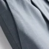 Calças de fato de corte justo com textura dobby