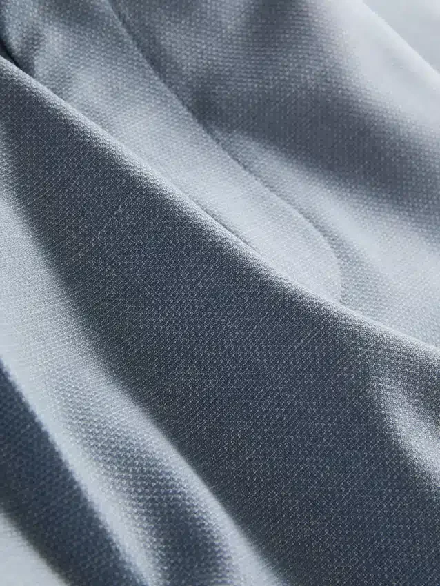 Calças de fato de corte justo com textura dobby