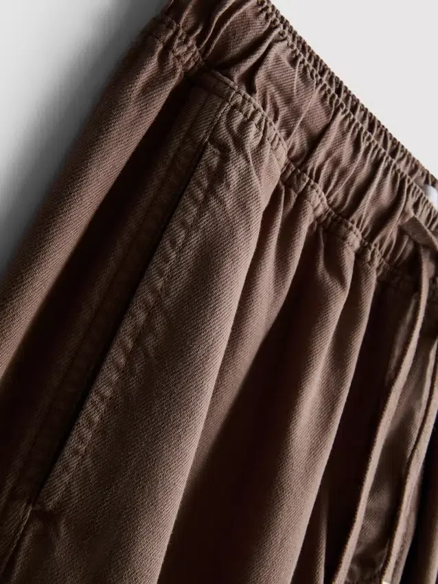 Calças de fato de treino casuais em mistura de algodão