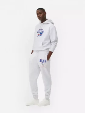 Calças de fato de treino com bainha da NFL Buffalo Bills
