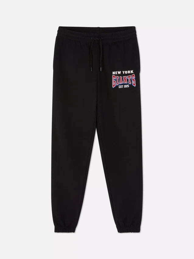 Calças de fato de treino com bainha da NFL New York Giants