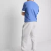 Calças de fato de treino com cintura elástica e bainhas com cordão