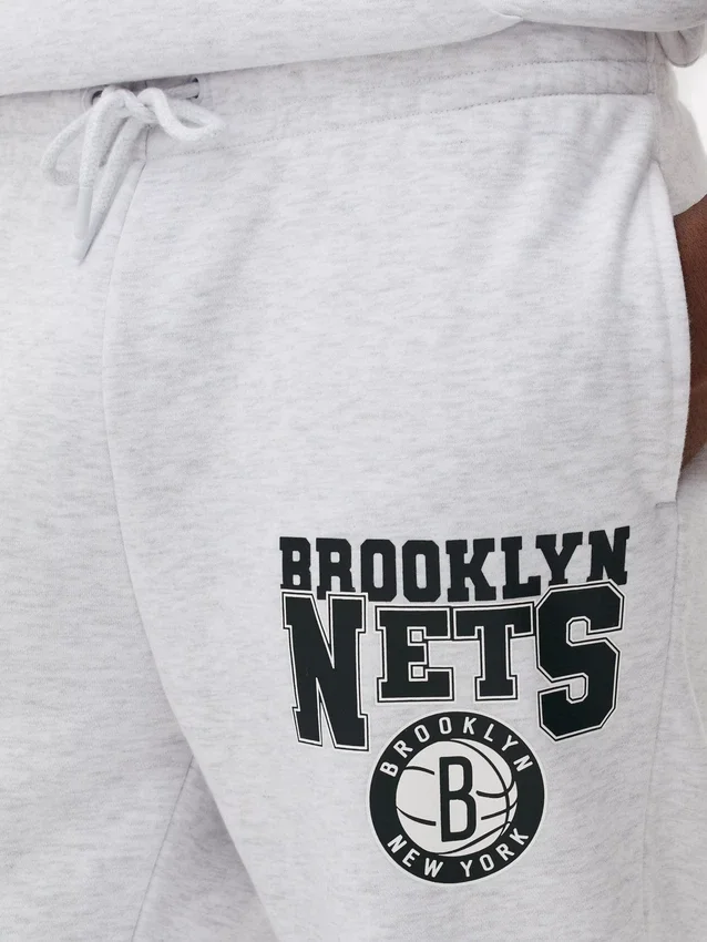 Calças de fato de treino dos Brooklyn Nets da NBA