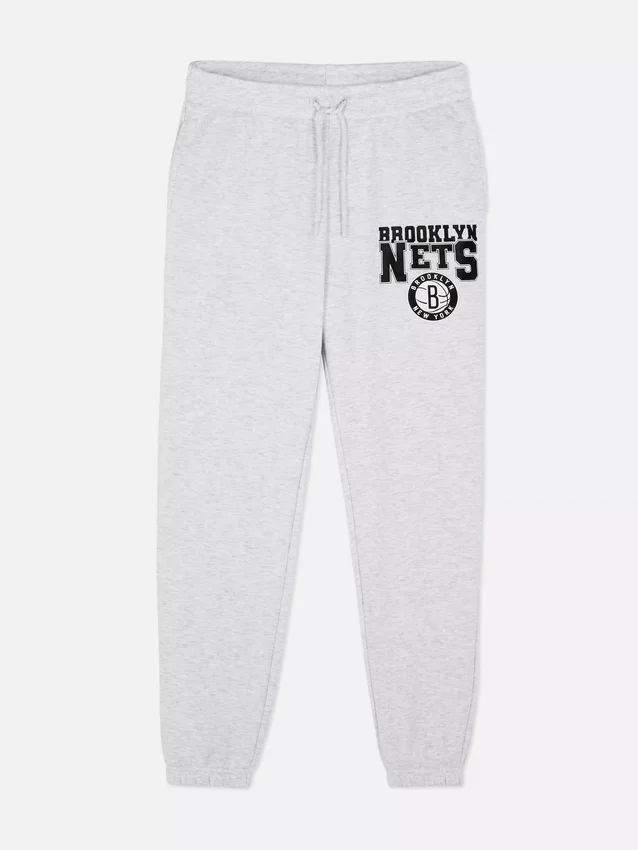 Calças de fato de treino dos Brooklyn Nets da NBA