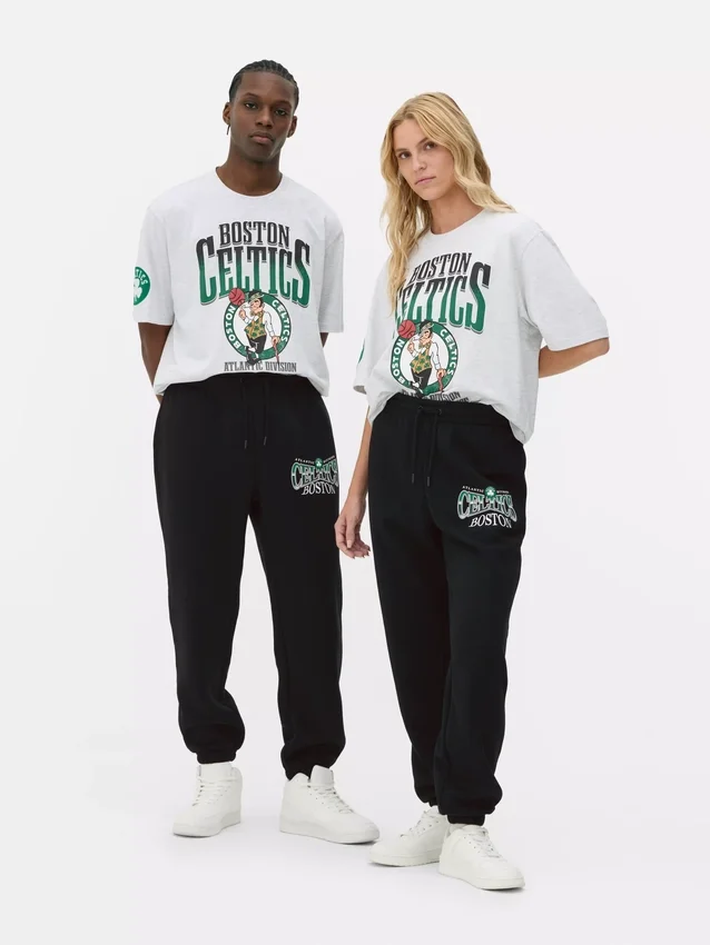 Calças de fato de treino NBA Boston Celtics