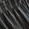 Calças de perna larga com riscas texturadas