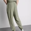 Calças de pijama com textura